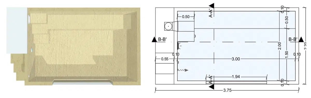 CONTENEDOR PISCINA ILÚ PRO 230