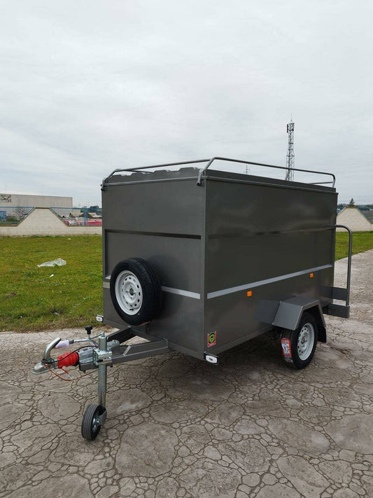 Remolque Caja Cerrada 1 Eje 2500X1300X1300