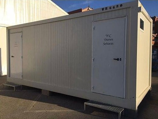 MODULO SANITARIO PREFABRICADO SANI MASTER MIXTO