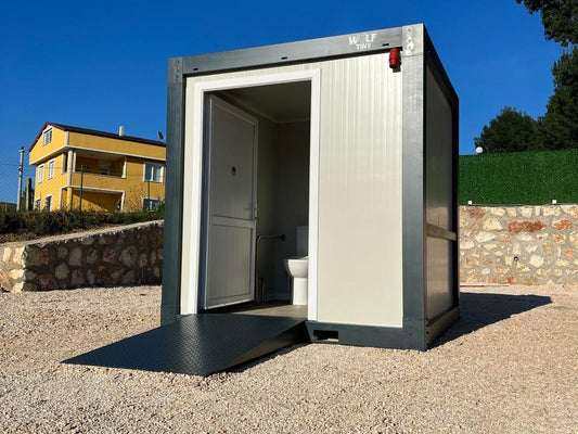 CONTENEDOR SANITARIO PARA DISCAPACITADOS ( 220 X 220 M ) NUEVO