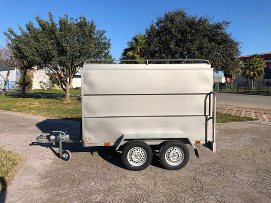 Remolque Caja Cerrada 2 Ejes 2500X1550X1450