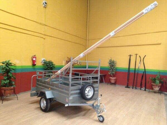 Remolque Caja Abierta 2000X1300X500+500 DE BARANDILLAS