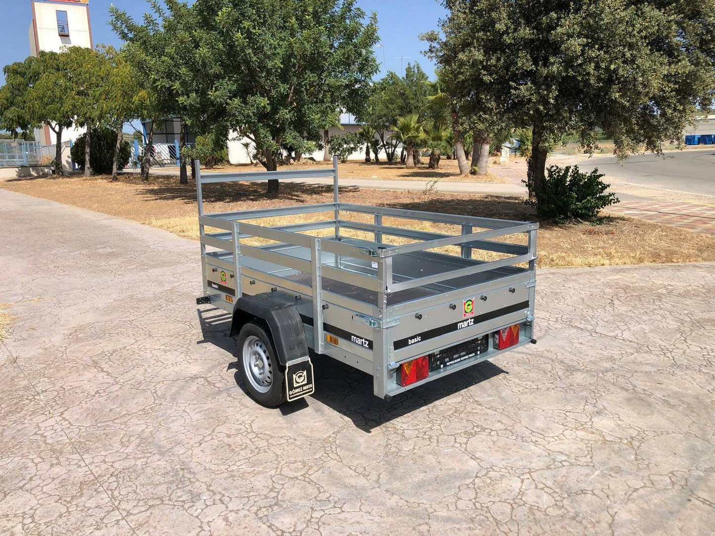 Remolque Basic 201 con Barandillas