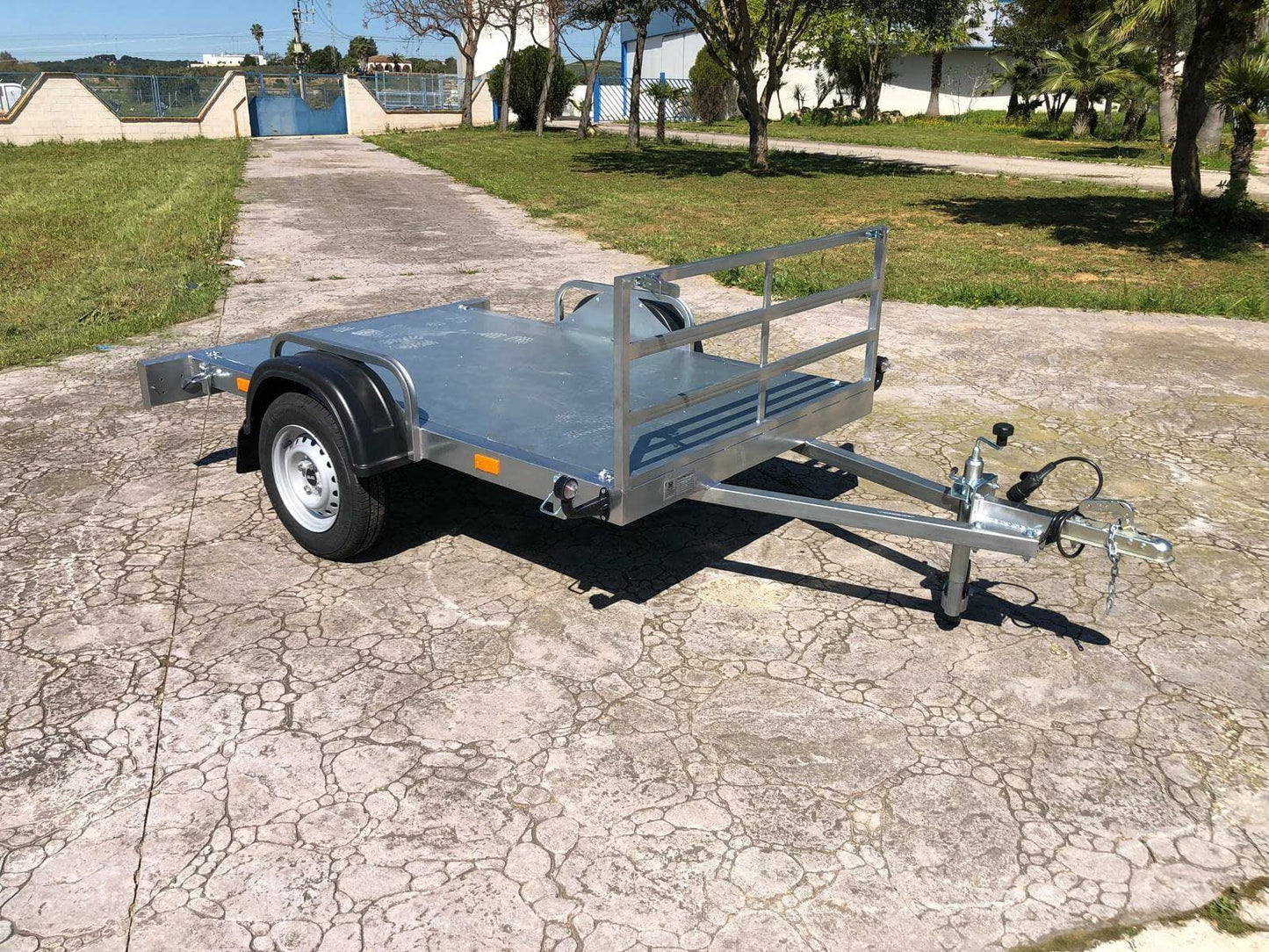 Remolque Plataforma Laterales de Barandillas