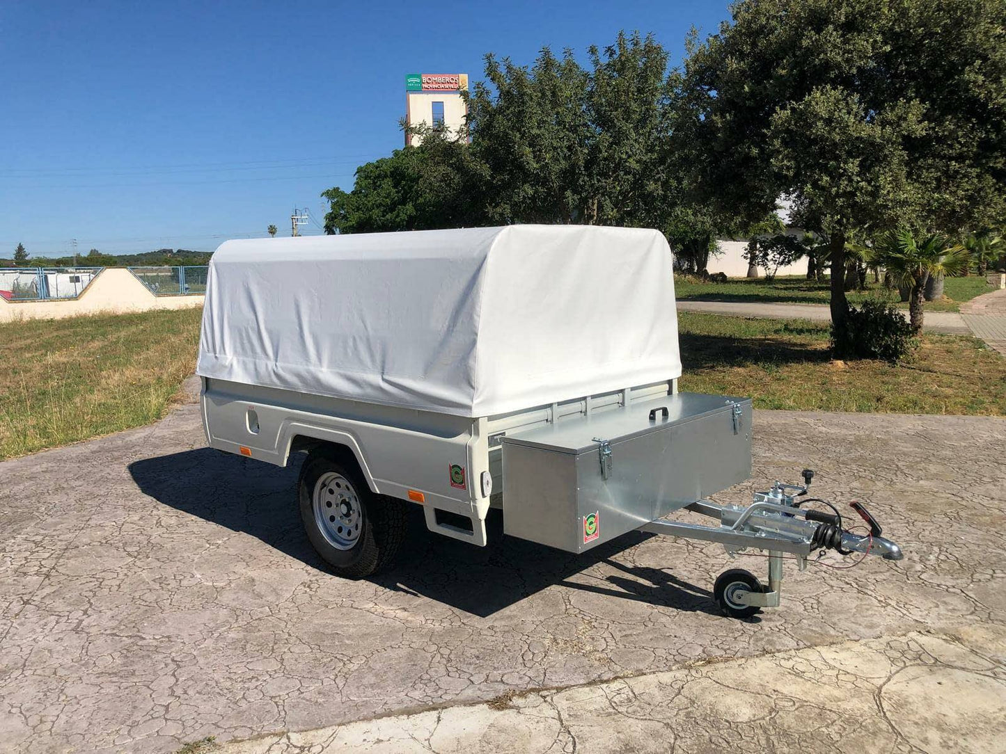 Remolque todo terreno toyota hilux sin freno