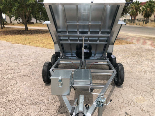 Remolque Basculante Eléctrico Hidráulico 2 Ejes