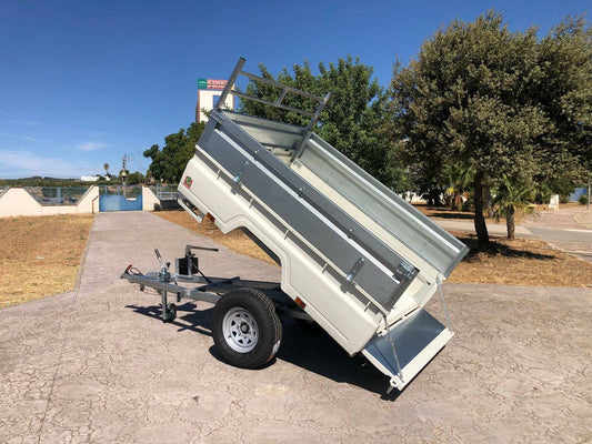 Remolque basculante todo terreno toyota hilux