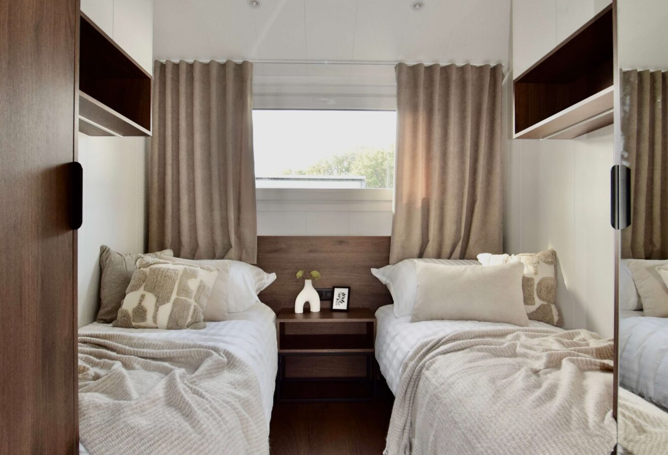 CASA MÓVIL ÉVOLUTION COPENHAGUE 2 DORMITORIOS (14 X 4,5 M)