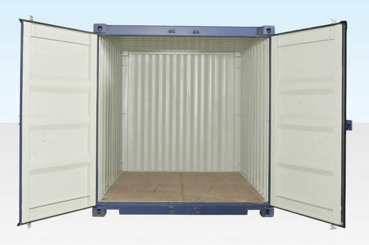 Contenedor 10ft x 8ft (nuevo) azul (ral 5013)