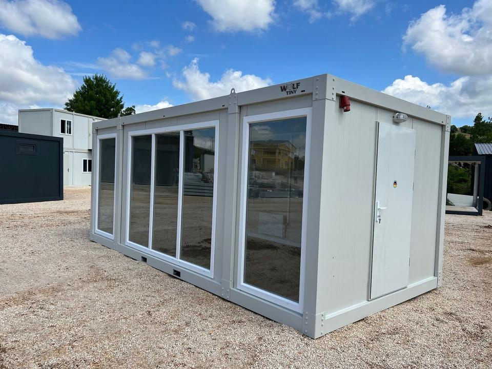 CONTENEDOR DE OFICINA MODELO CASA DE CRISTAL