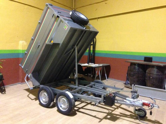 Remolque Basculante Hidráulico Palanca con Suplemento