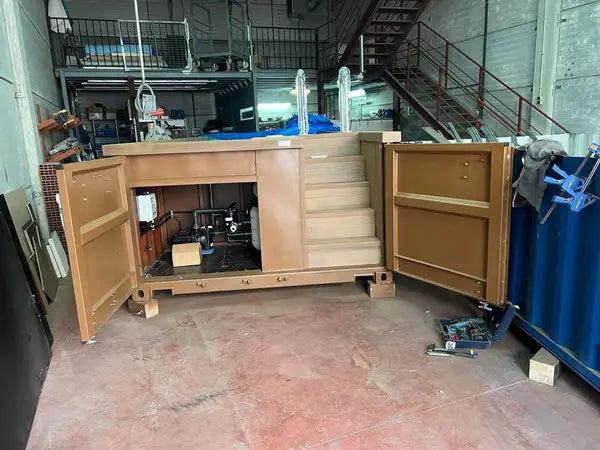 PISCINA CONTENEDOR DE 20 PICES