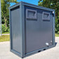 CONTENEDOR SANITARIO WC - URINARIO- CON DOBLE CABINA PARA (HOMBRE Y MUJER) 240X120M
