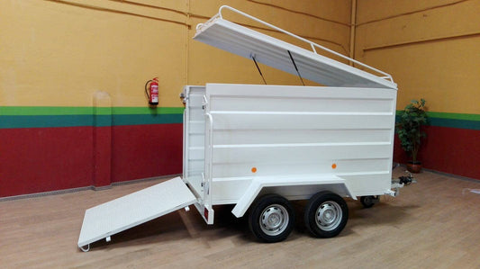 Remolque Caja Cerrada 2 Ejes 2200X1300X1300