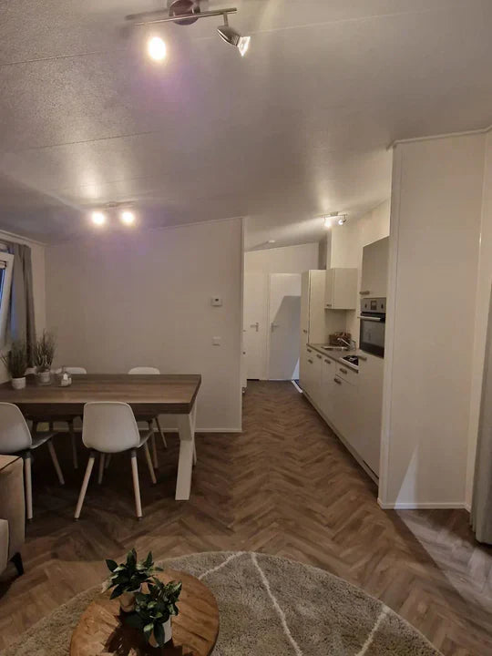 CASA MÓVIL SUEÑO 2 DORMITORIOS / 4 CAMAS (9 X 4 M)