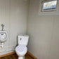 CONTENEDOR SANITARIO CON DOBLE CABINA WC