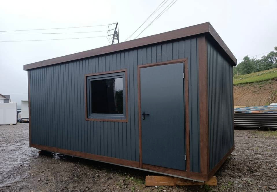 CONTENEDOR DE OFICINA CON BAÑO 6x3M