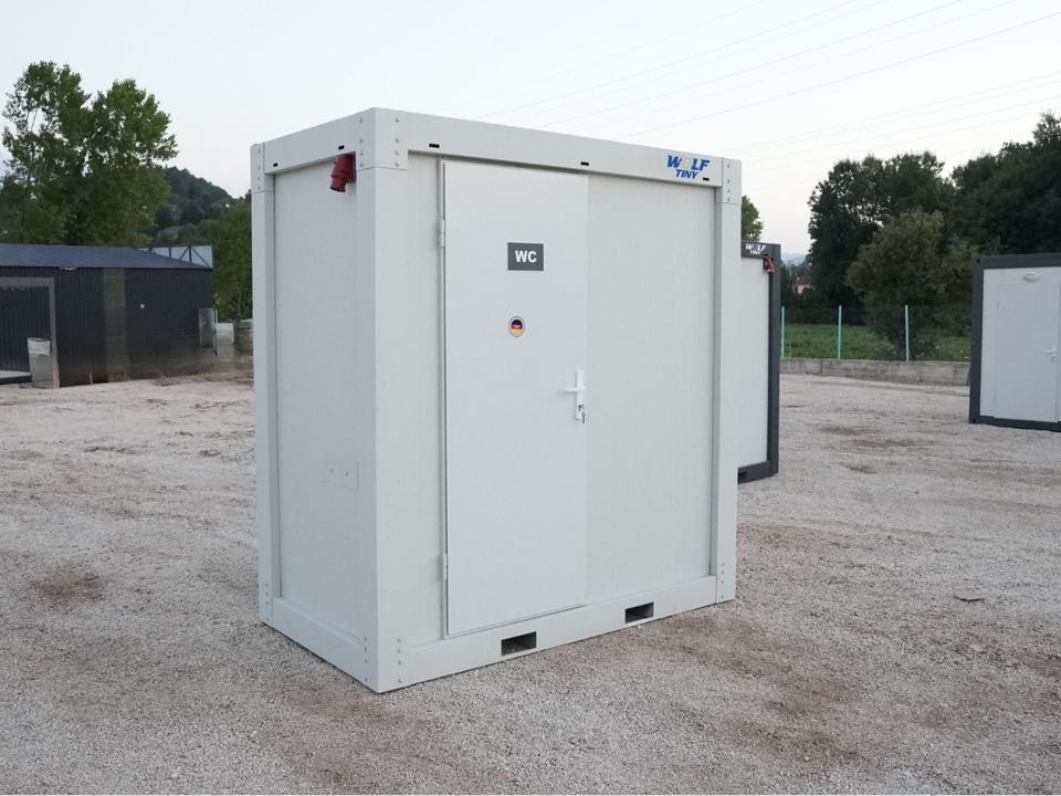 CONTENEDOR SANITARIO INODORO Y DUCHA (120x220M) NUEVO