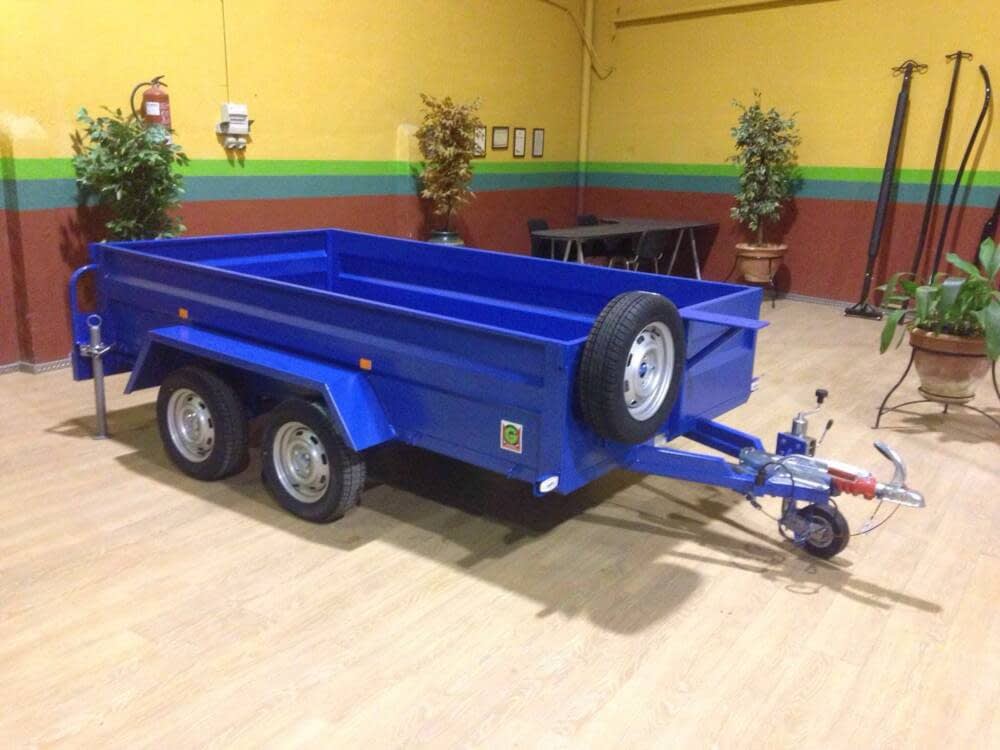 Remolque CAJA ABIERTA Galvanizada
