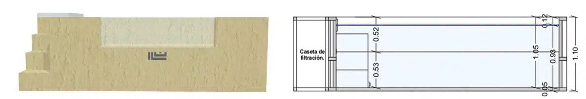 CONTENEDOR PISCINA ILÚ PRO 230