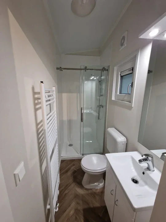 CASA MÓVIL SUEÑO 2 DORMITORIOS / 4 CAMAS (9 X 4 M)