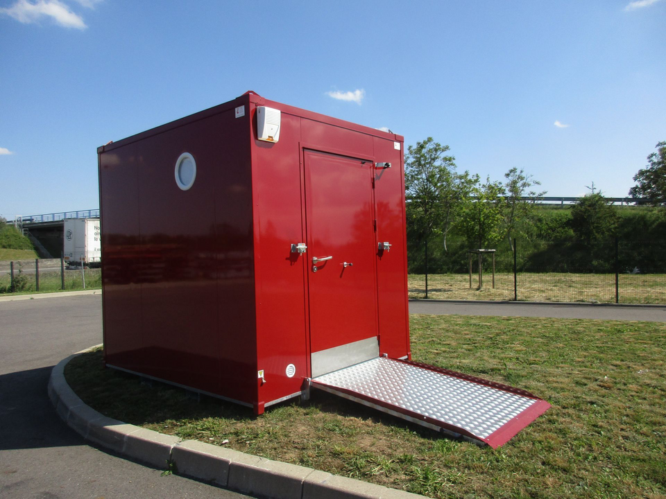 MODULO SANITARIO CONTENEDOR PARA DISCAPACITADOS 