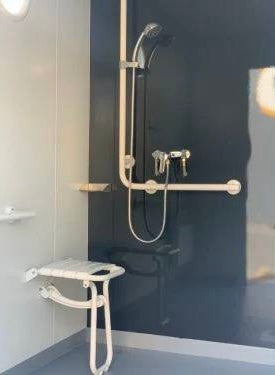 BUNGALOW SANITARIO PMR MORGAN CON DUCHAS