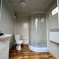 CONTENEDOR SANITARIO CON DUCHA Y WC