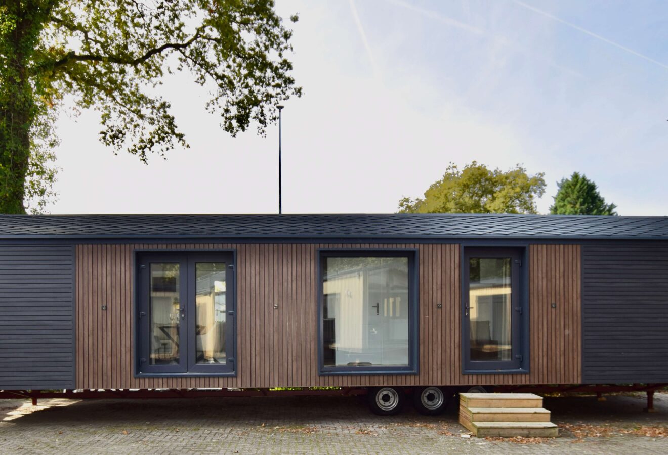 CASA MÓVIL ÉVOLUTION COPENHAGUE 2 DORMITORIOS (14 X 4,5 M)