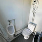 CONTENEDOR SANITARIO CON WC DUCHA Y URINARIO