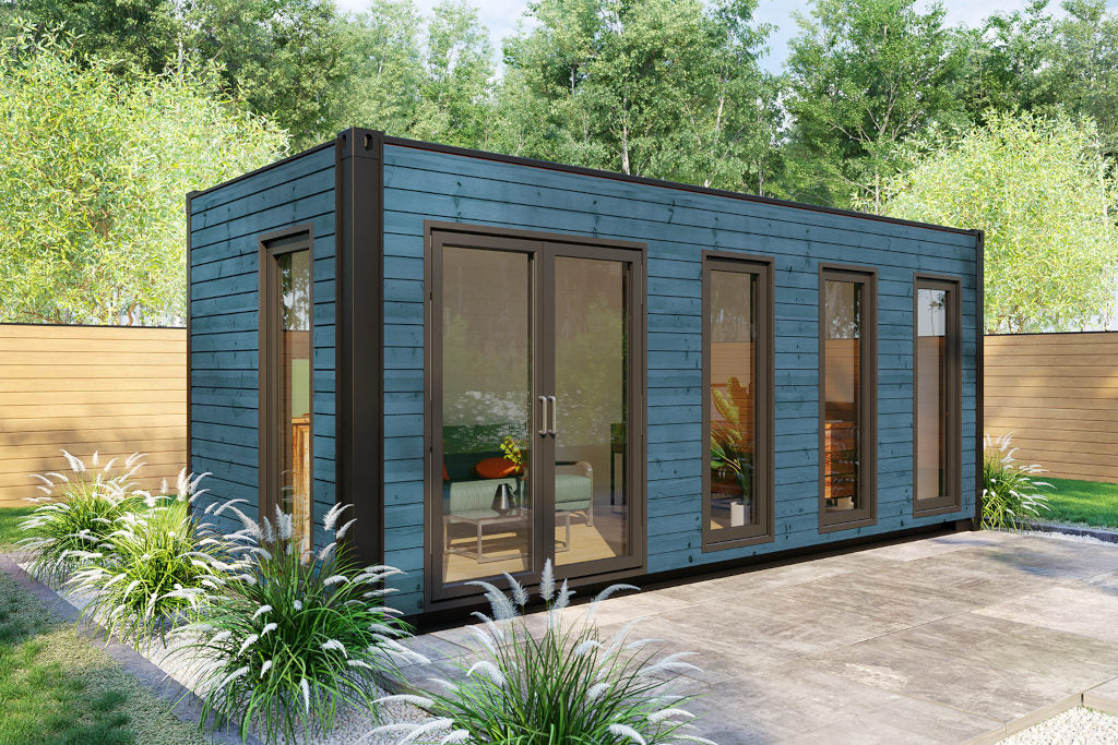 OFICINA DE JARDÍN PREFABRICADA OFICINA DE JARDÍN CON CONTENEDOR V1 / 13.2M2