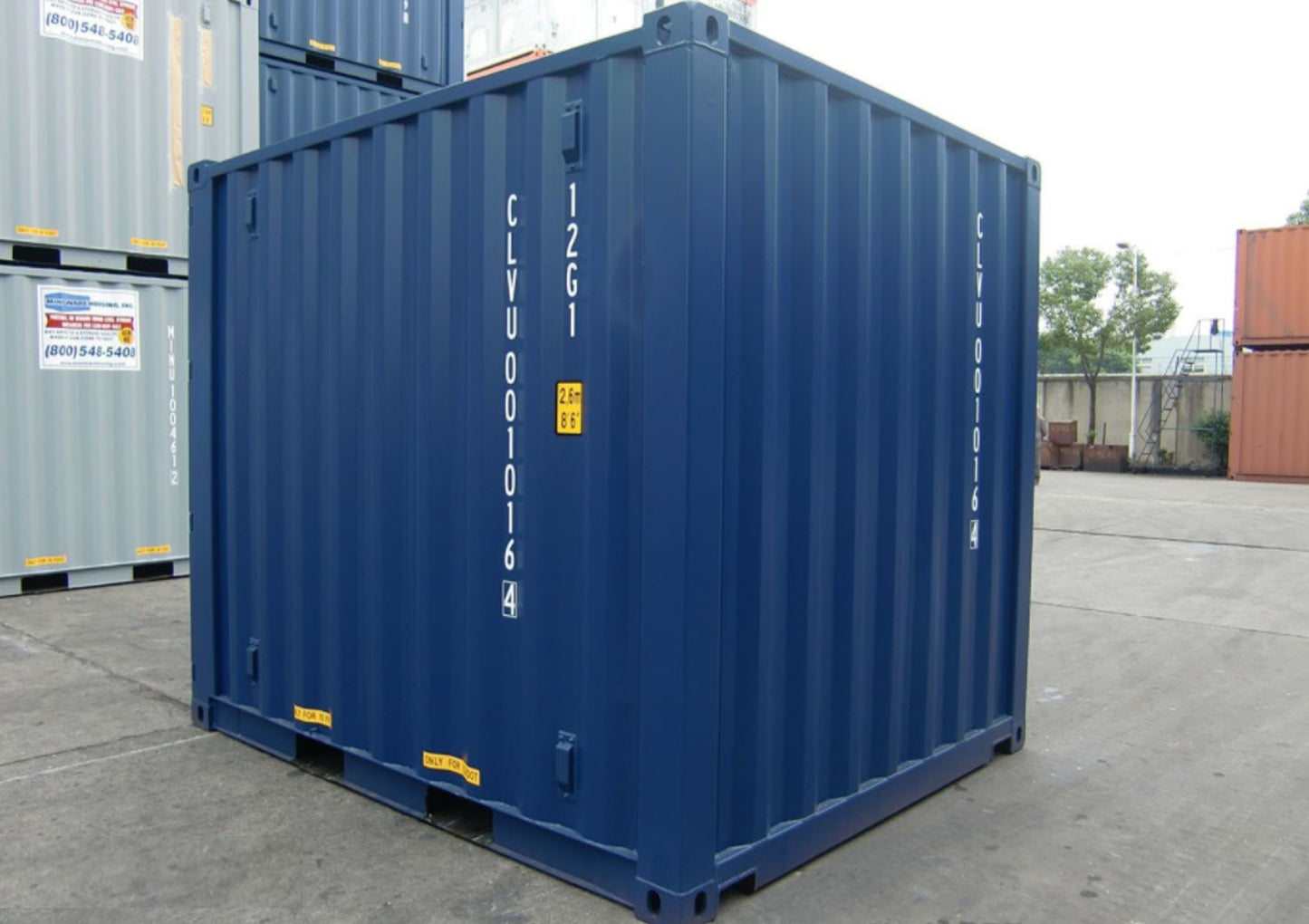 Contenedor de envío seco de 10 pies