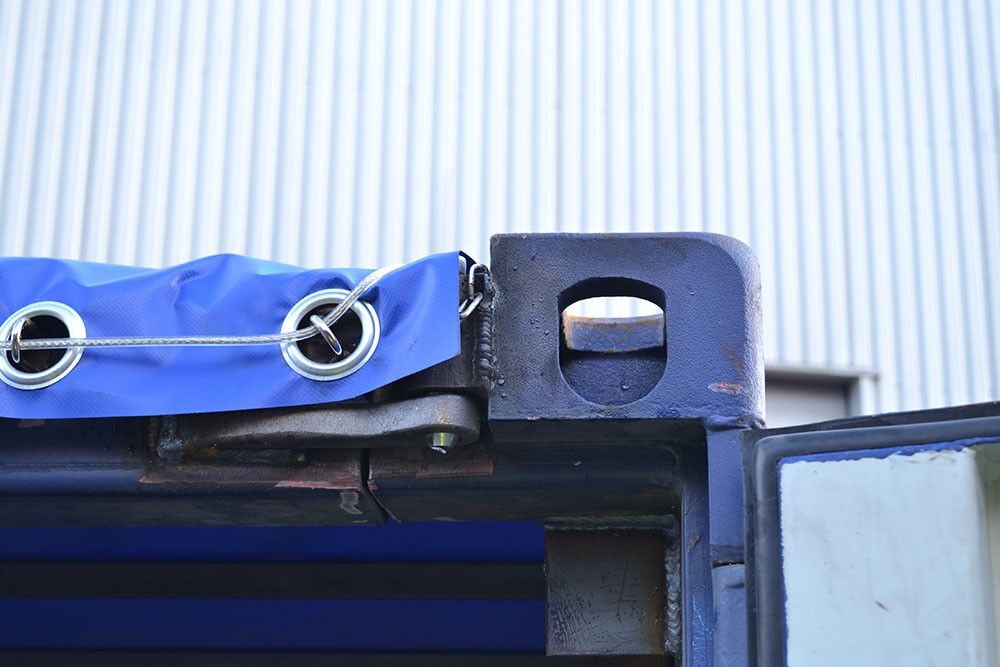 Contenedor de 20 pies - techo abierto