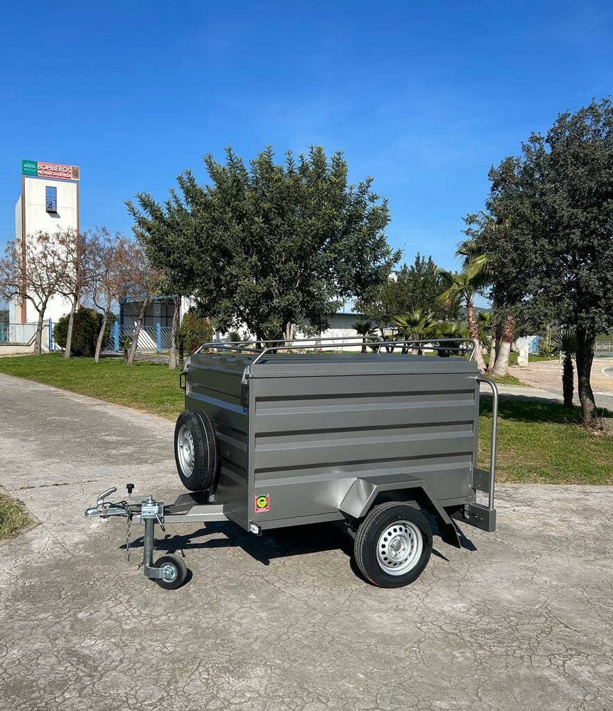Remolque Caja Cerrada 1 Eje 1800X1300X900