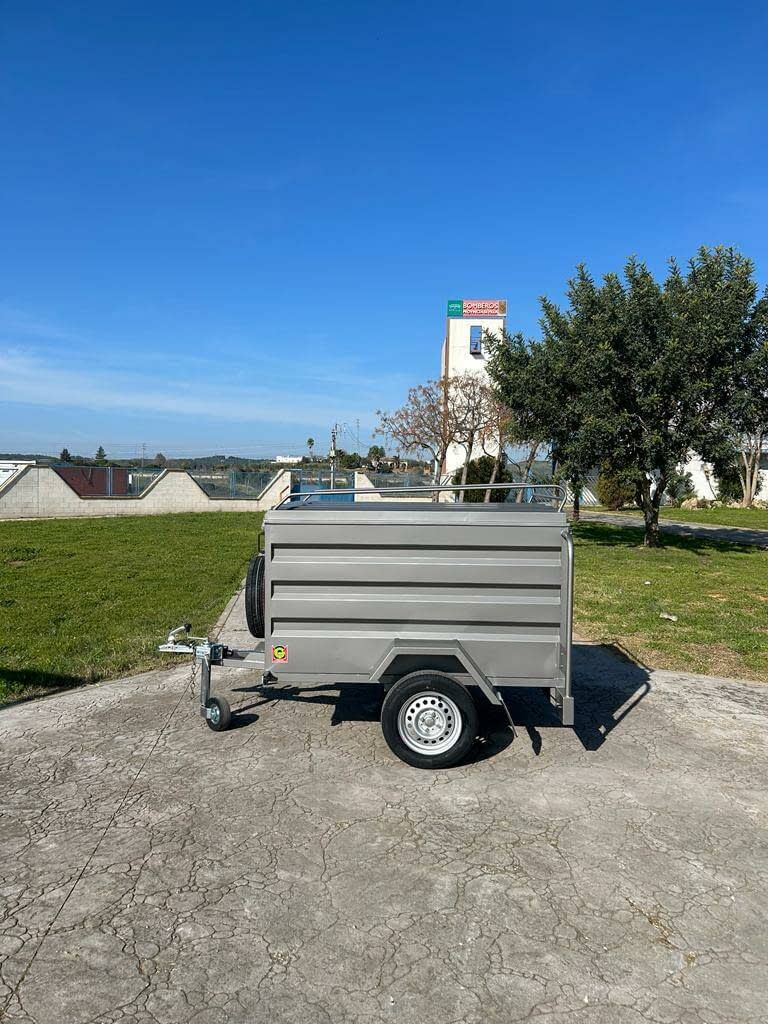 Remolque Caja Cerrada 1 Eje 1800X1300X900