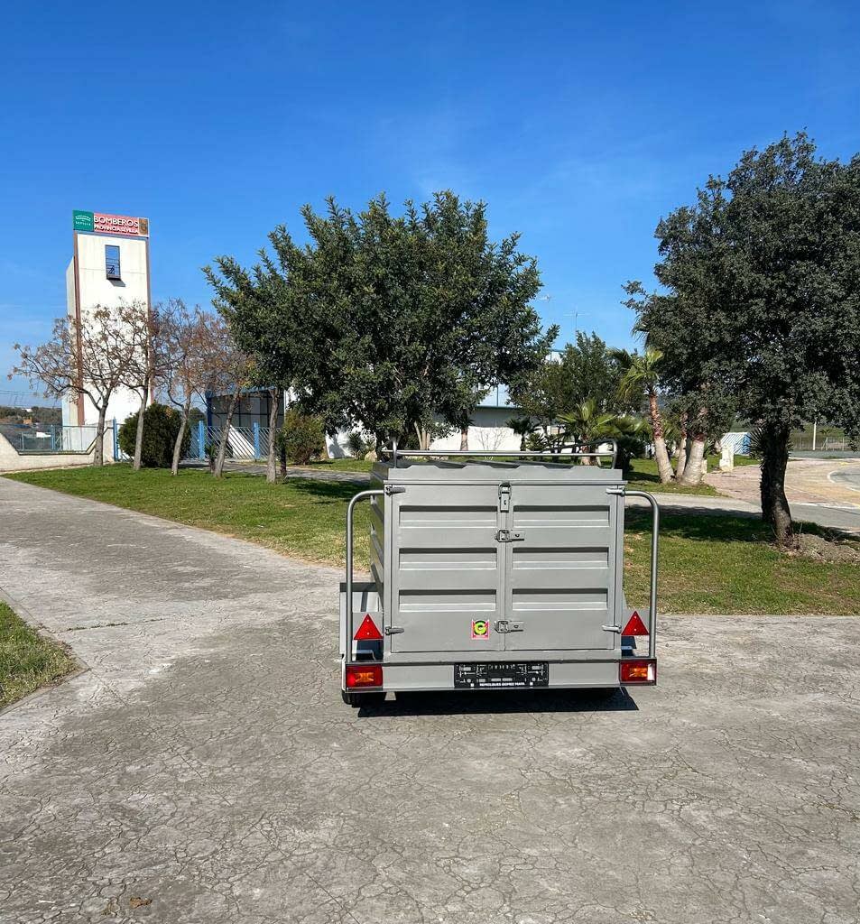 Remolque Caja Cerrada 1 Eje 1800X1300X900
