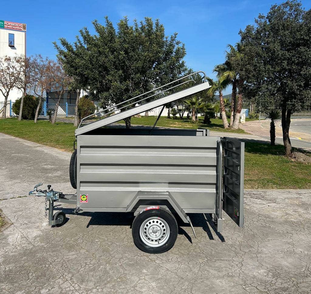 Remolque Caja Cerrada 1 Eje 1800X1300X900