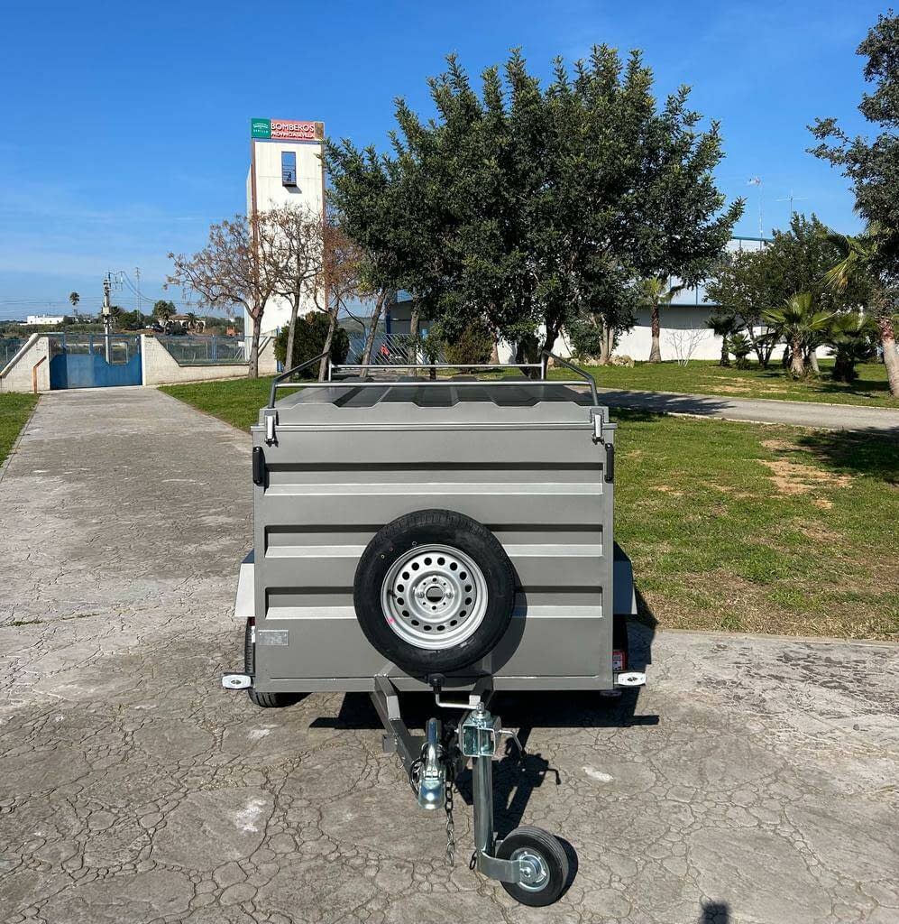 Remolque Caja Cerrada 1 Eje 1800X1300X900