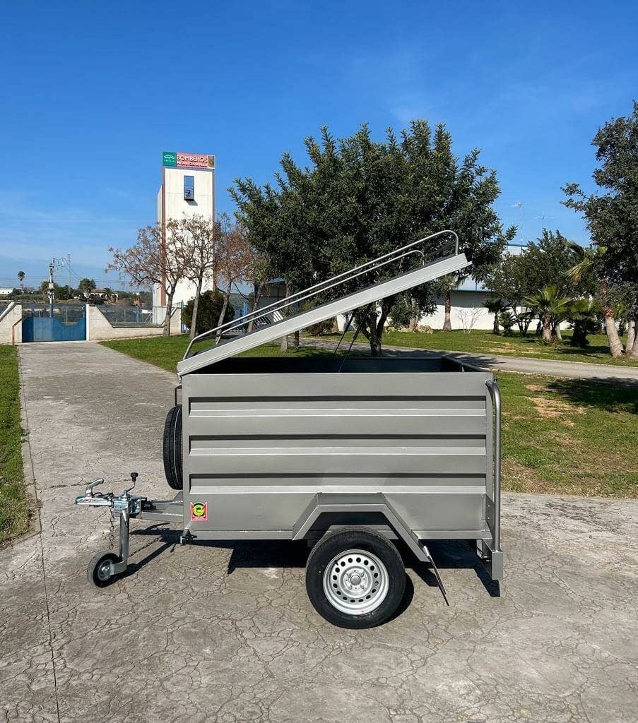 Remolque Caja Cerrada 1 Eje 1800X1300X900