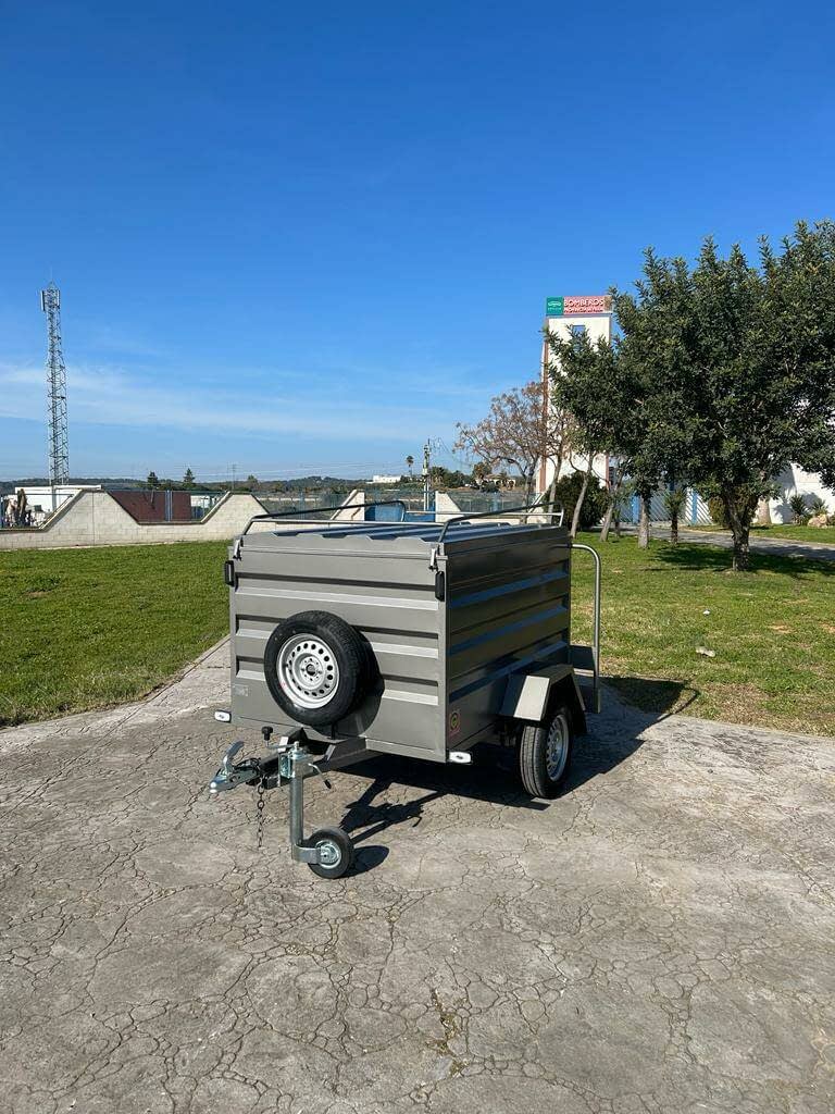 Remolque Caja Cerrada 1 Eje 1800X1300X900