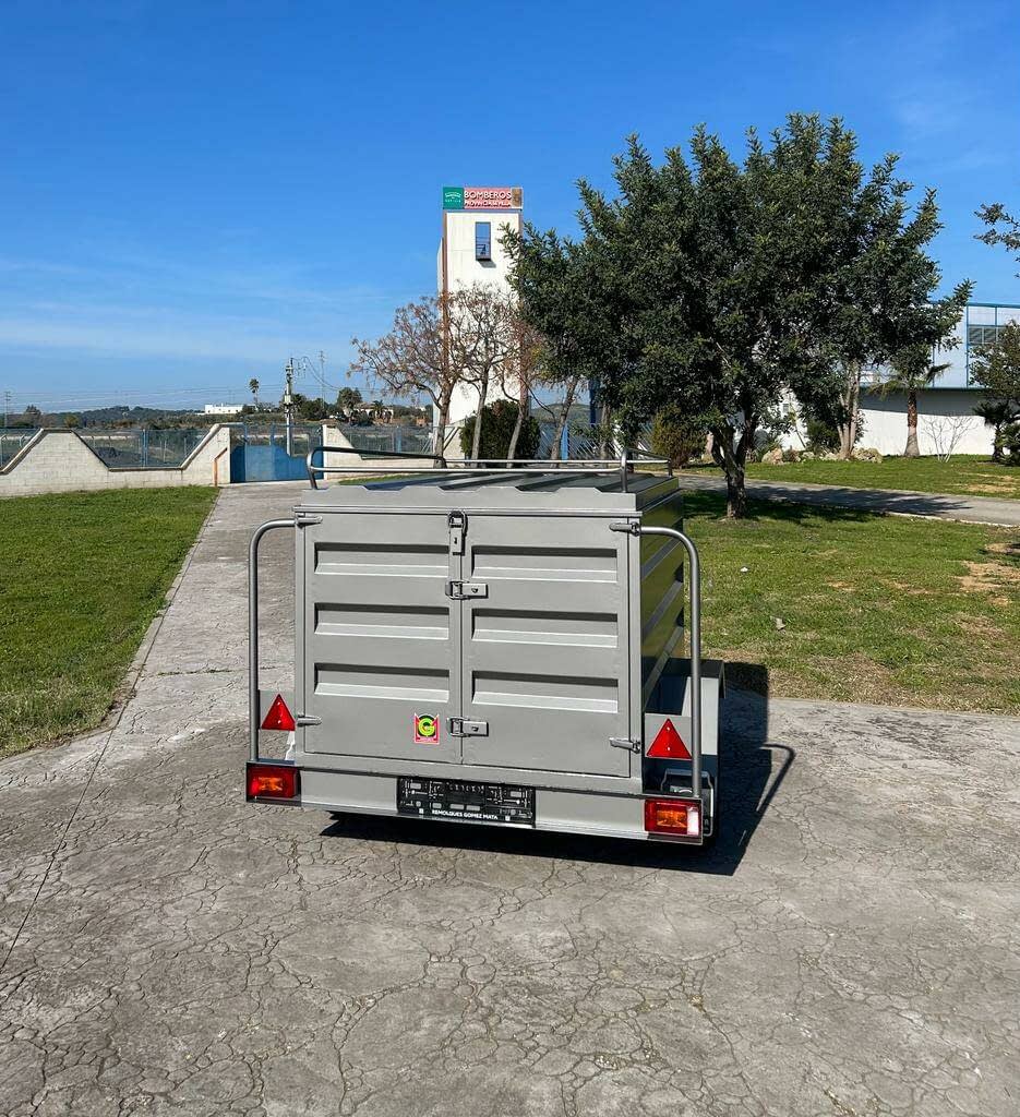 Remolque Caja Cerrada 1 Eje 1800X1300X900