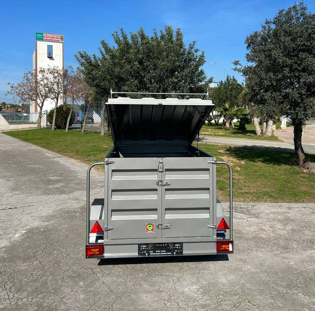 Remolque Caja Cerrada 1 Eje 1800X1300X900