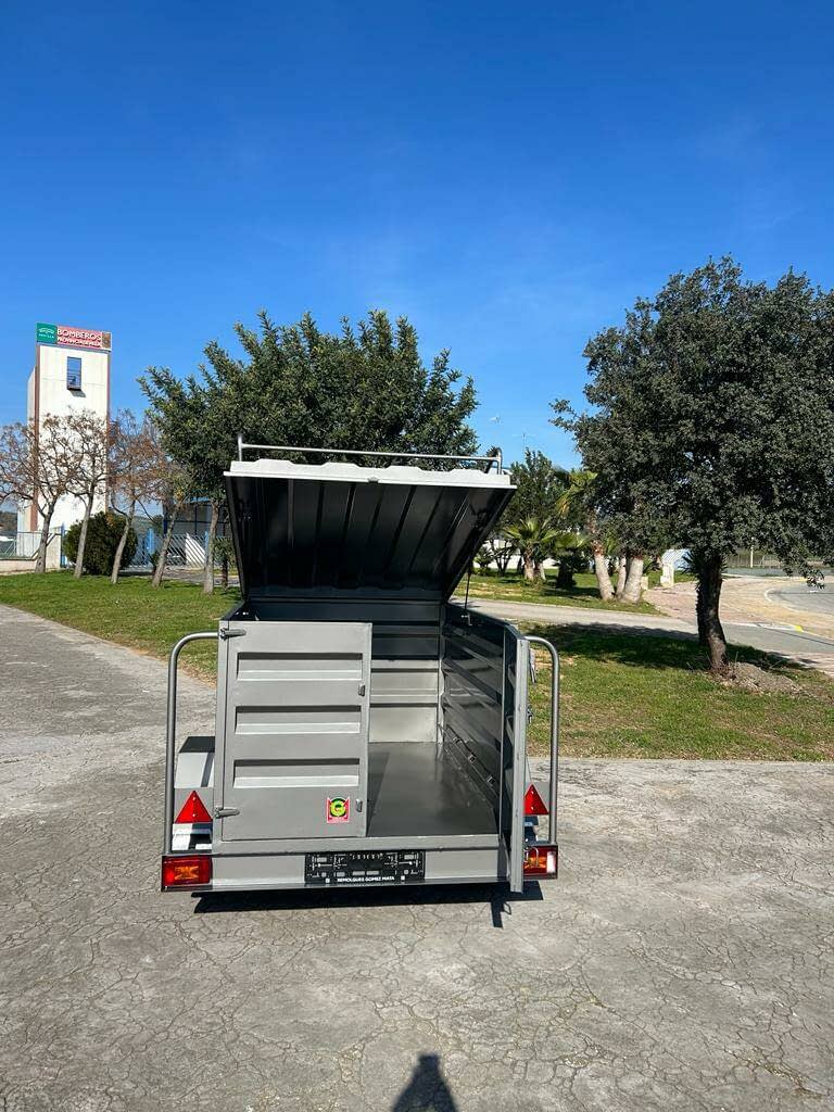 Remolque Caja Cerrada 1 Eje 1800X1300X900