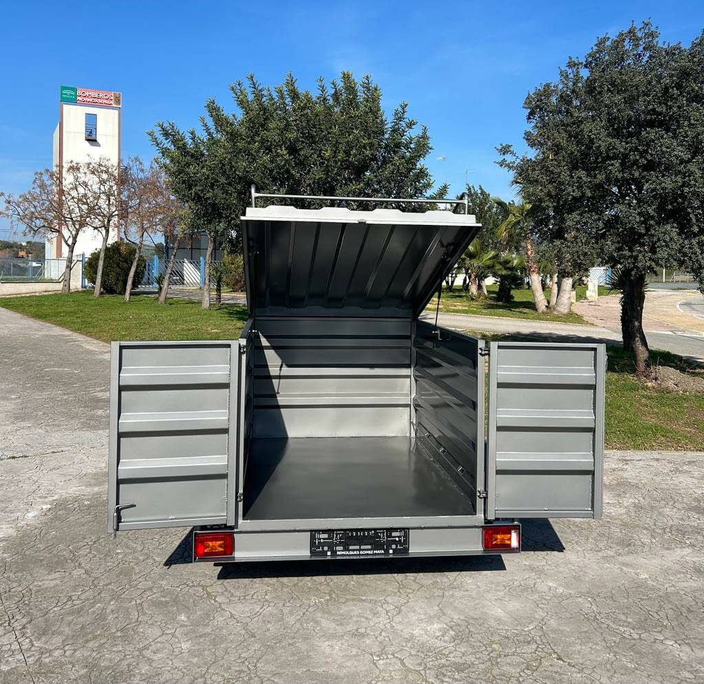 Remolque Caja Cerrada 1 Eje 1800X1300X900