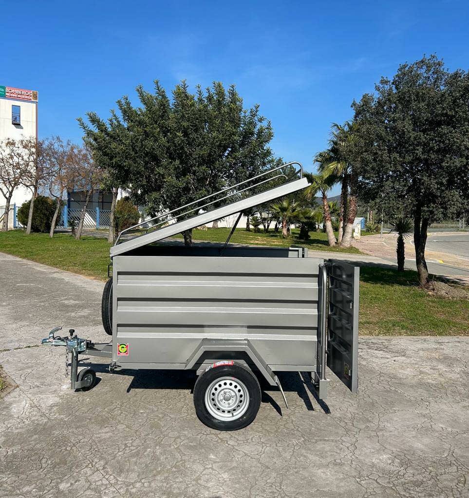 Remolque Caja Cerrada 1 Eje 1800X1300X900
