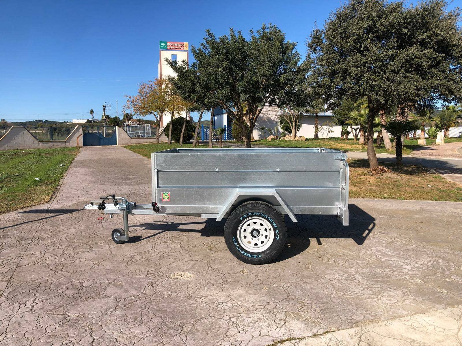 REMOLQUE TODO TERRENO GALVANIZADO Con freno