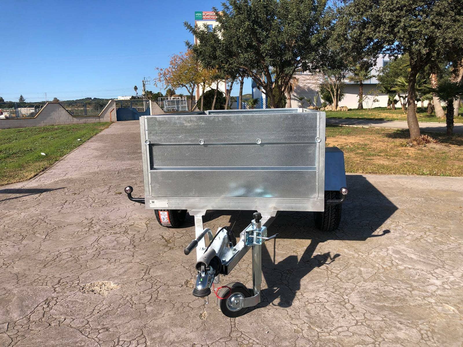 REMOLQUE TODO TERRENO GALVANIZADO Con freno