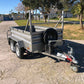 Remolque Basculante Hidráulico Palanca 2 Ejes