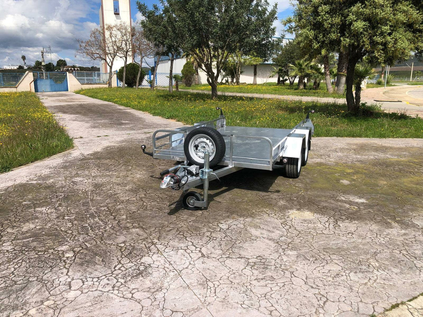 Remolque PLATAFORMA GALVANIZADA 300 GM