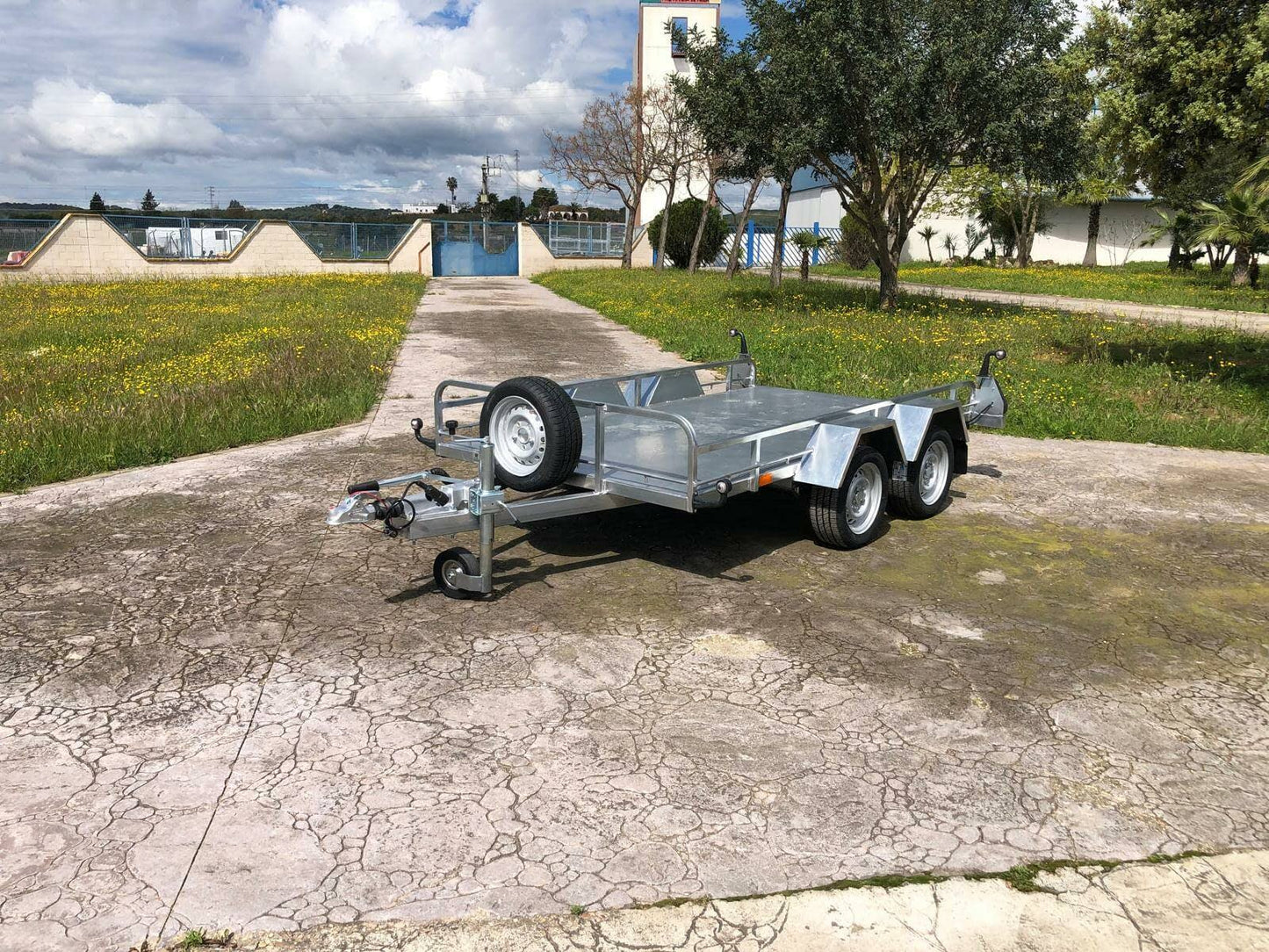 Remolque PLATAFORMA GALVANIZADA 300 GM